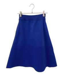 CFCL（シーエフシーエル）の古着「MILAN RIB SKIRT」｜ブルー