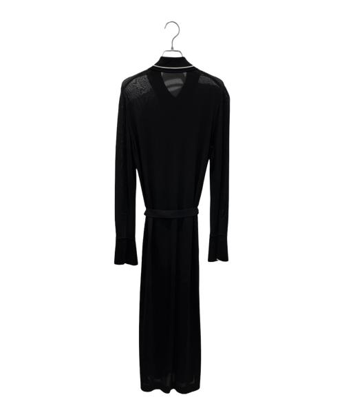 FOXEY（フォクシー）FOXEY (フォクシー) ロングカーディガン ブラック サイズ:FREEの古着・服飾アイテム