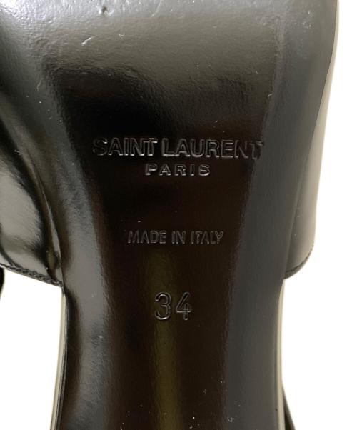 Saint Laurent Paris（サンローランパリ）Saint Laurent Paris (サンローランパリ) リースリングバックパンプス ブラック サイズ:34の古着・服飾アイテム
