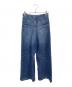 JOHN LAWRENCE SULLIVAN (ジョン ローレンス サリバン) WASHED DENIM WIDE PANTS インディゴ サイズ:S：10000円