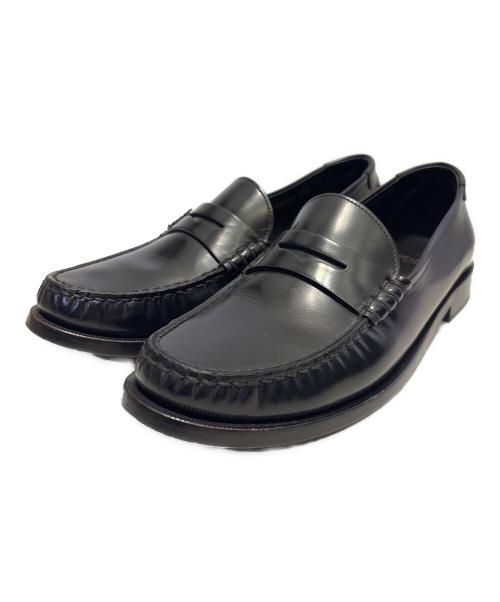 Saint Laurent Paris（サンローランパリ）Saint Laurent Paris (サンローランパリ) Le Loafer Penny Slippers　ペニーローファー ブラック サイズ:41ハーフの古着・服飾アイテム