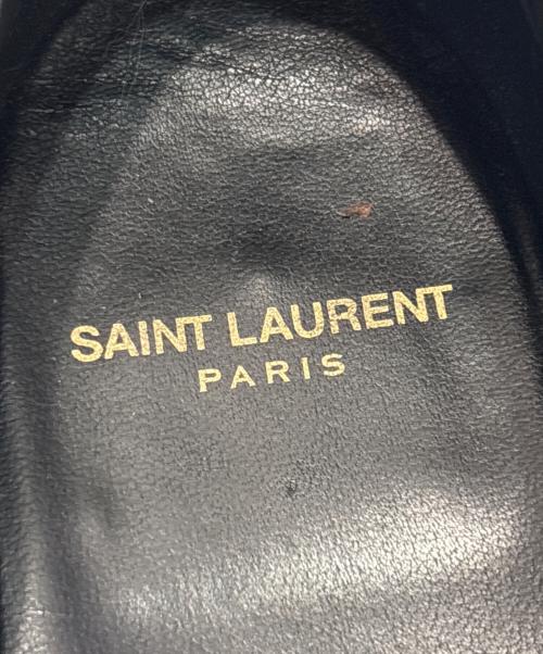 Saint Laurent Paris（サンローランパリ）Saint Laurent Paris (サンローランパリ) Le Loafer Penny Slippers　ペニーローファー ブラック サイズ:41ハーフの古着・服飾アイテム