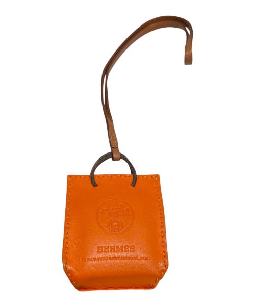 HERMES（エルメス）HERMES (エルメス) サック オランジュ チャーム オレンジの古着・服飾アイテム