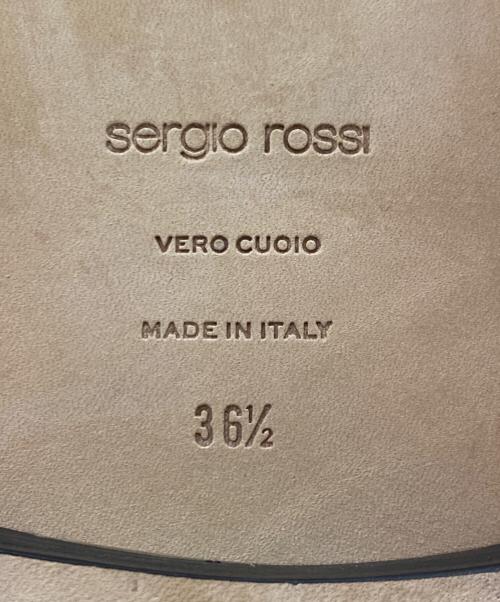 sergio rossi（セルジオロッシ）sergio rossi (セルジオロッシ) ローファー ブラック サイズ:36 1/2の古着・服飾アイテム
