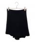 BOTTEGA VENETA（ボッテガベネタ）の古着「Wool Blend Skirt」｜ブラック