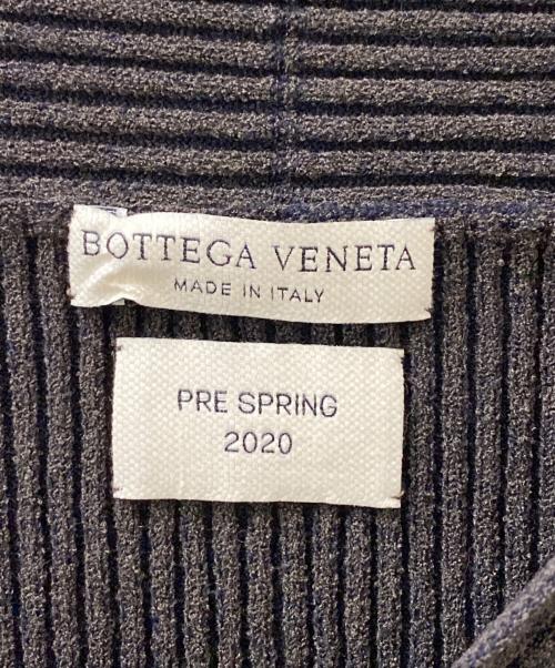 BOTTEGA VENETA（ボッテガベネタ）BOTTEGA VENETA (ボッテガベネタ) Vネック ツイストニットセーター ブラウン サイズ:36の古着・服飾アイテム