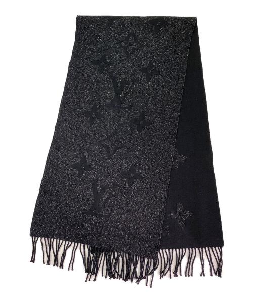 LOUIS VUITTON（ルイ ヴィトン）LOUIS VUITTON (ルイ ヴィトン) エシャルプ・レイキャビック スパークル ブラックの古着・服飾アイテム