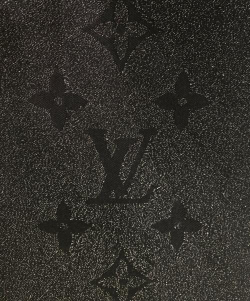 LOUIS VUITTON（ルイ ヴィトン）LOUIS VUITTON (ルイ ヴィトン) エシャルプ・レイキャビック スパークル ブラックの古着・服飾アイテム