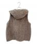 YORI (ヨリ) プードルフードジレ グレー サイズ:F：11000円