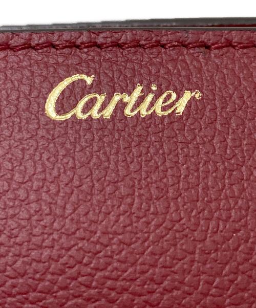 Cartier（カルティエ）Cartier (カルティエ) C ドゥ カルティエポーチ レッドの古着・服飾アイテム