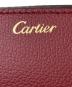 中古・古着 Cartier (カルティエ) C ドゥ カルティエポーチ レッド：40000円