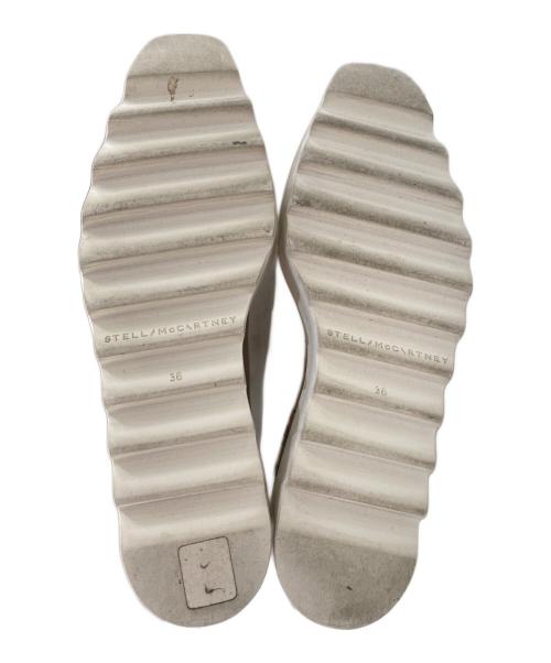STELLA McCARTNEY（ステラマッカートニー）STELLA McCARTNEY (ステラマッカートニー) DISNEY (ディズニー) プラットフォームシューズ ベージュ サイズ:36の古着・服飾アイテム