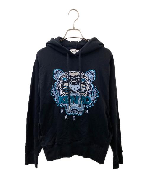 KENZO（ケンゾー）KENZO (ケンゾー) Classic Tiger Hoodie ブラック サイズ:Sの古着・服飾アイテム