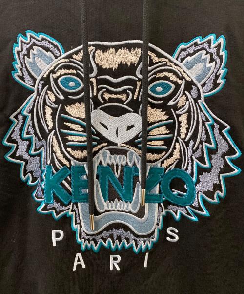 KENZO（ケンゾー）KENZO (ケンゾー) Classic Tiger Hoodie ブラック サイズ:Sの古着・服飾アイテム
