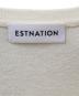 中古・古着 ESTNATION (エストネーション) Uネックニット アイボリー サイズ:F：15000円