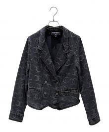 CHANEL（シャネル）の古着「ココマークデニムジャケット」｜グレー