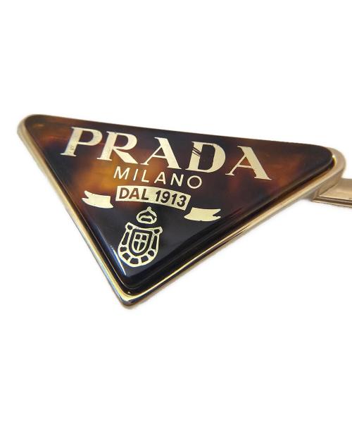 PRADA（プラダ）PRADA (プラダ) トライアングルヘアピンの古着・服飾アイテム