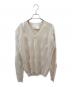 MYLAN（マイラン）の古着「Cashmere Knit with Feathers」｜アイボリー