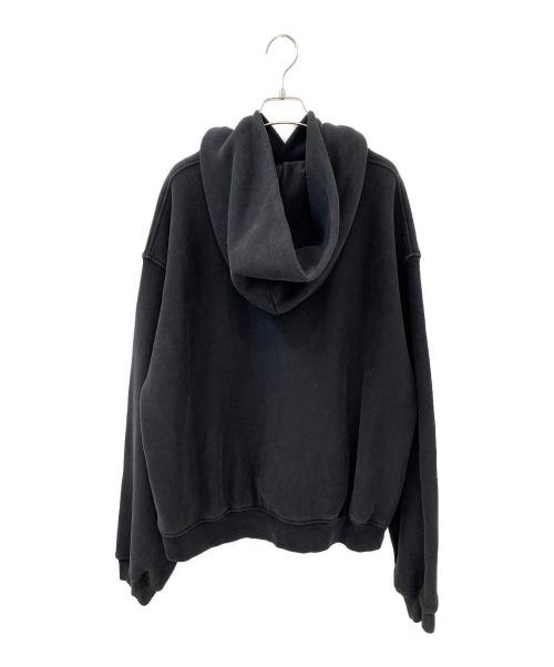 ALEXANDER WANG（アレキサンダー・ワン）ALEXANDER WANG (アレキサンダー・ワン) グラフィックパーカー ブラック サイズ:Mの古着・服飾アイテム