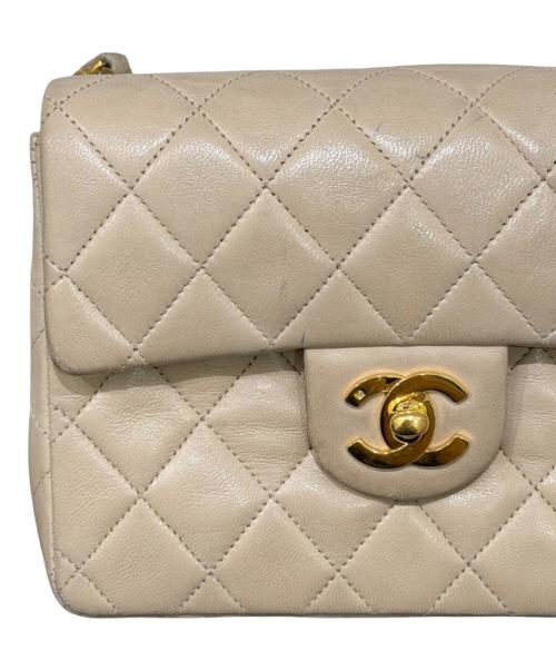 CHANEL（シャネル）CHANEL (シャネル) ショルダーバッグ ベージュ サイズ:17の古着・服飾アイテム