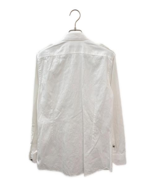 GUCCI（グッチ）GUCCI (グッチ) ミリタリーシャツ ホワイト サイズ:38の古着・服飾アイテム