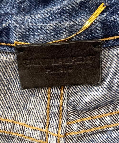 Saint Laurent Paris（サンローランパリ）Saint Laurent Paris (サンローランパリ) デニムショートパンツ インディゴ サイズ:29の古着・服飾アイテム