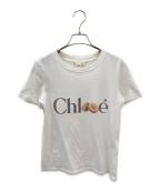 Chloeクロエ）の古着「ロゴTシャツ」｜ホワイト