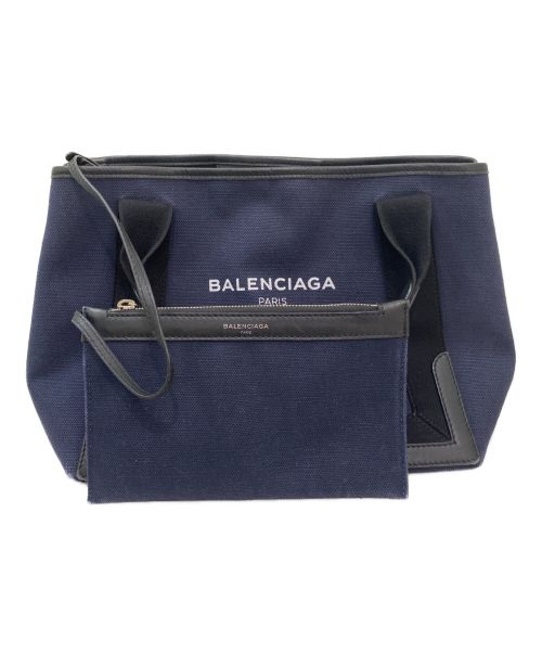 BALENCIAGA（バレンシアガ）BALENCIAGA (バレンシアガ) カバスS ネイビー サイズ:Sの古着・服飾アイテム