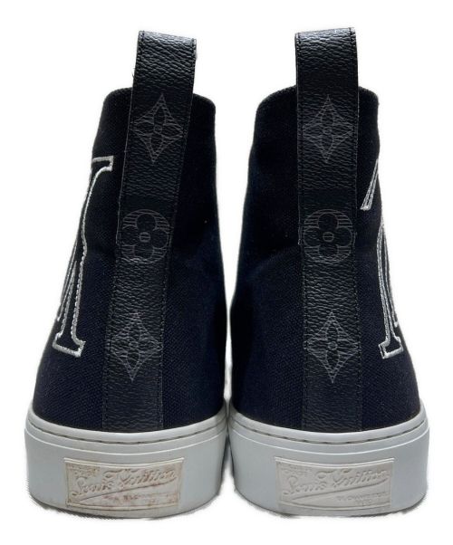 LOUIS VUITTON（ルイ ヴィトン）LOUIS VUITTON (ルイ ヴィトン) タトゥーラインハイカットスニーカー ブラック サイズ:7 1/2の古着・服飾アイテム