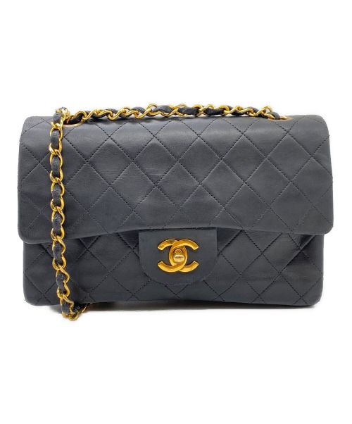 CHANEL（シャネル）CHANEL (シャネル) ダブルフラップマトラッセ ブラック サイズ:-の古着・服飾アイテム