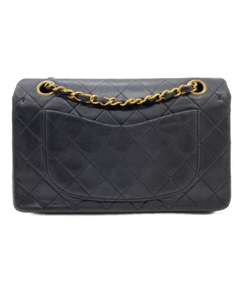 CHANEL（シャネル）CHANEL (シャネル) ダブルフラップマトラッセ ブラック サイズ:-の古着・服飾アイテム