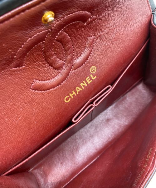 CHANEL（シャネル）CHANEL (シャネル) ダブルフラップマトラッセ ブラック サイズ:-の古着・服飾アイテム