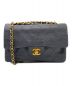 CHANEL（シャネル）の古着「ダブルフラップマトラッセ」｜ブラック