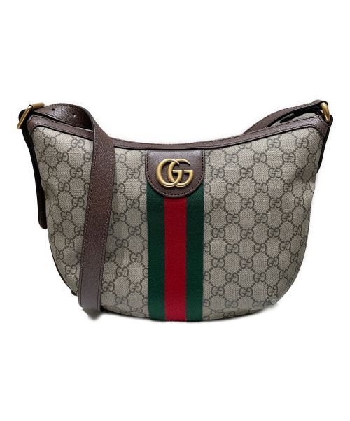 GUCCI（グッチ）GUCCI (グッチ) GGスモールショルダーバッグ ベージュ サイズ:-の古着・服飾アイテム