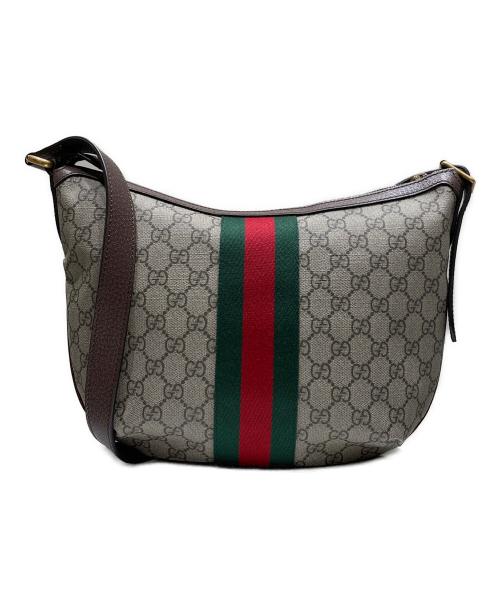 GUCCI（グッチ）GUCCI (グッチ) GGスモールショルダーバッグ ベージュ サイズ:-の古着・服飾アイテム