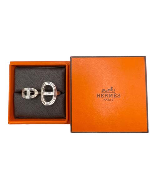 HERMES（エルメス）HERMES (エルメス) ダブルリング シェーヌダンクル サイズ:50の古着・服飾アイテム
