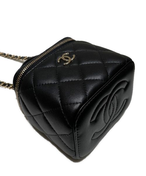 CHANEL（シャネル）CHANEL (シャネル) バニティポーチ ブラック サイズ:-の古着・服飾アイテム