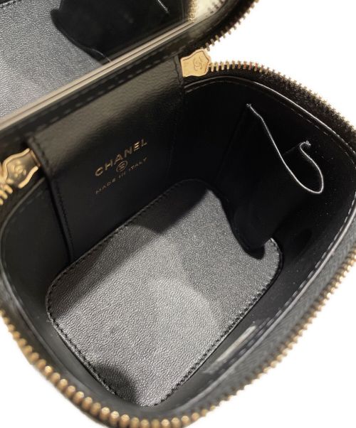 CHANEL（シャネル）CHANEL (シャネル) バニティポーチ ブラック サイズ:-の古着・服飾アイテム