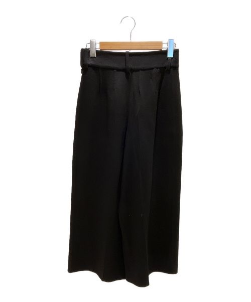 HERMES（エルメス）HERMES (エルメス) ワイドパンツ ブラック サイズ:36の古着・服飾アイテム
