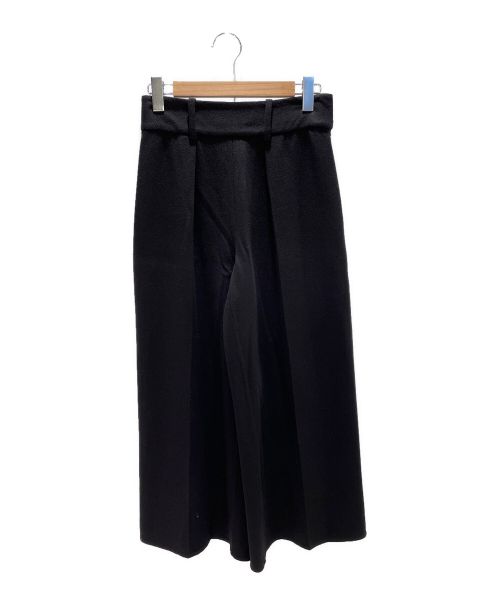 HERMES（エルメス）HERMES (エルメス) ワイドパンツ ブラック サイズ:36の古着・服飾アイテム
