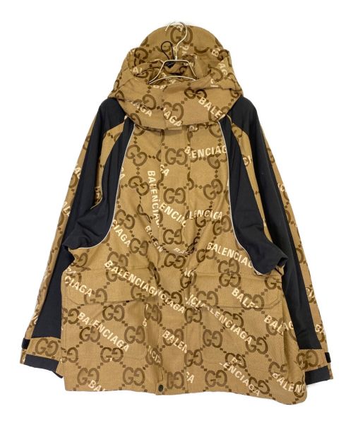 GUCCI（グッチ）GUCCI (グッチ) ジャンボGGジャケット ブラウン サイズ:48の古着・服飾アイテム