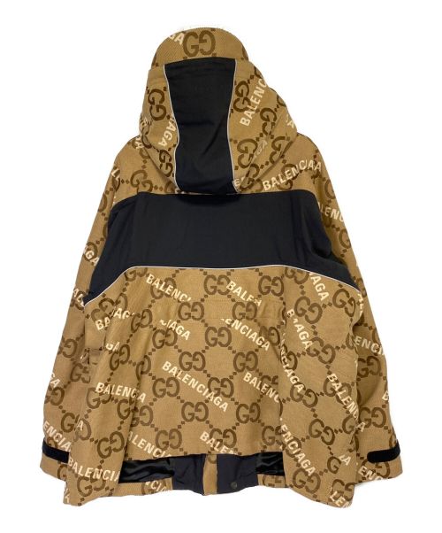 GUCCI（グッチ）GUCCI (グッチ) ジャンボGGジャケット ブラウン サイズ:48の古着・服飾アイテム