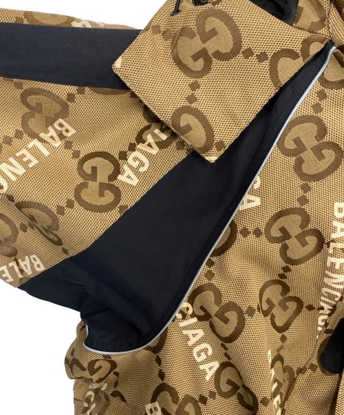 GUCCI（グッチ）GUCCI (グッチ) ジャンボGGジャケット ブラウン サイズ:48の古着・服飾アイテム