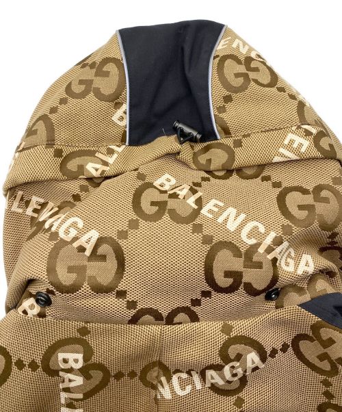 GUCCI（グッチ）GUCCI (グッチ) ジャンボGGジャケット ブラウン サイズ:48の古着・服飾アイテム