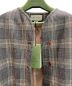 中古・古着 GUCCI (グッチ) Prince of Wales belted coat ブラウン サイズ:42 未使用品：148000円