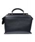 FENDI (フェンディ) ピーカブーアイコニックエッセンシャル2WAYショルダーバッグ ブラック サイズ:-：198000円