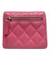 CHANEL (シャネル) ココマークマトラッセスモールフラップウォレット ピンク サイズ:-：62800円