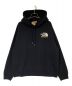 GUCCI×THE NORTH FACE（グッチ×ザノースフェイス）の古着「プリントスウェットシャツ」｜ブラック