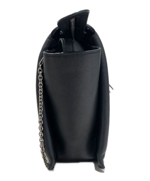 CELINE（セリーヌ）CELINE (セリーヌ) チェーンショルダーバッグ ブラックの古着・服飾アイテム