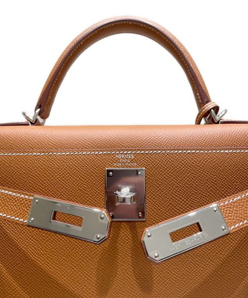 HERMES（エルメス）HERMES (エルメス) ケリーバッグ28 ゴールド サイズ:28 未使用品の古着・服飾アイテム